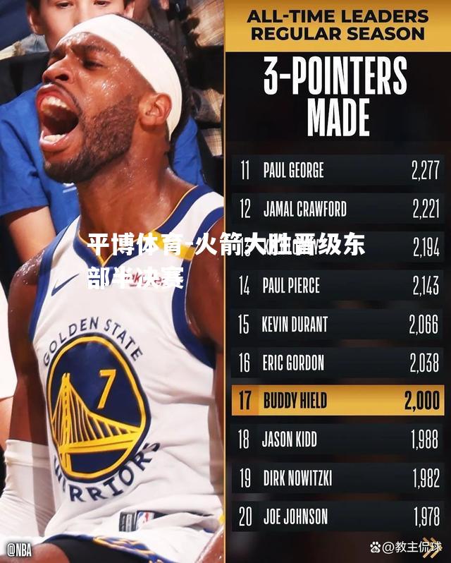 火箭大胜晋级东部半决赛